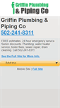 Mobile Screenshot of griffinplumbingky.com